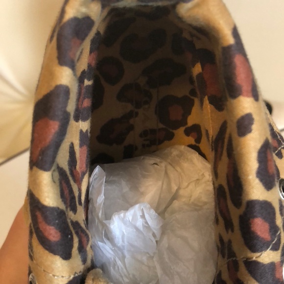 Coach “converse” Sneakers with Leopard Print - Picture 2 of 3